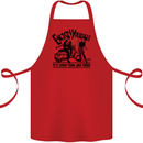 2Tone Enjoy Yourself 2 Tone SKA Music Cotton Apron 100% Organic Red