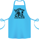 2Tone Enjoy Yourself 2 Tone SKA Music Cotton Apron 100% Organic Turquoise