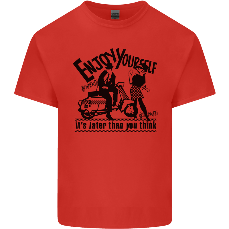 2Tone Enjoy Yourself 2 Tone SKA Music Kids T-Shirt Childrens Red