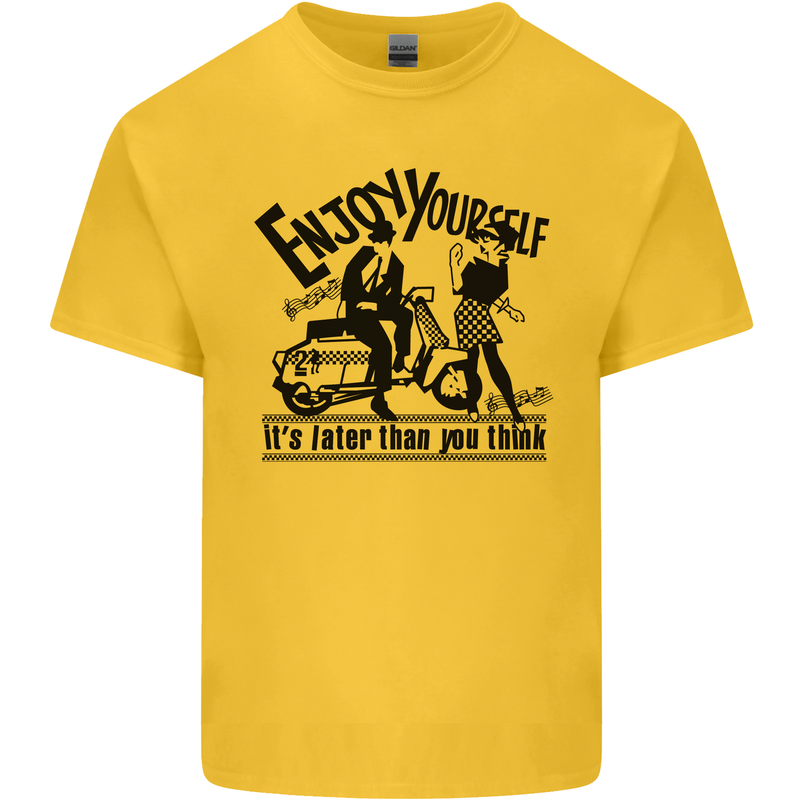 2Tone Enjoy Yourself 2 Tone SKA Music Kids T-Shirt Childrens Yellow