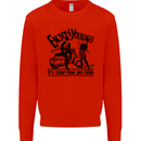 2Tone Enjoy Yourself 2 Tone SKA Music Mens Sweatshirt Jumper Bright Red
