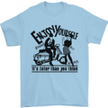 2Tone Enjoy Yourself 2 Tone SKA Music Mens T-Shirt 100% Cotton Light Blue