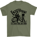 2Tone Enjoy Yourself 2 Tone SKA Music Mens T-Shirt 100% Cotton Military Green