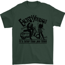 2Tone Enjoy Yourself 2 Tone SKA Music Mens T-Shirt Cotton Gildan Forest Green