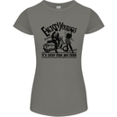 2Tone Enjoy Yourself 2 Tone SKA Music Womens Petite Cut T-Shirt Charcoal