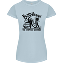 2Tone Enjoy Yourself 2 Tone SKA Music Womens Petite Cut T-Shirt Light Blue