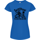 2Tone Enjoy Yourself 2 Tone SKA Music Womens Petite Cut T-Shirt Royal Blue