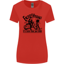 2Tone Enjoy Yourself 2 Tone SKA Music Womens Wider Cut T-Shirt Red