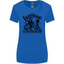 2Tone Enjoy Yourself 2 Tone SKA Music Womens Wider Cut T-Shirt Royal Blue