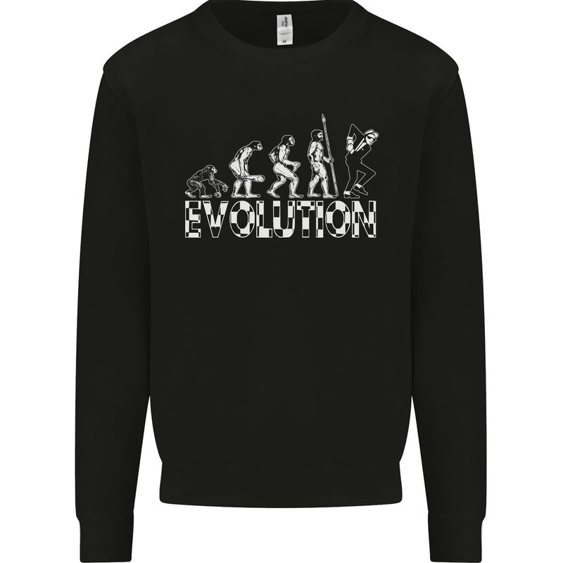 2 Tone Evolution 2Tone Mens Sweatshirt Jumper Black