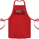 2 Tone Evolution Music 2Tone SKA Cotton Apron 100% Organic Red
