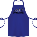2 Tone Evolution Music 2Tone SKA Cotton Apron 100% Organic Royal Blue