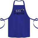 2 Tone Evolution Music 2Tone SKA Cotton Apron 100% Organic Royal Blue