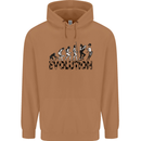 2 Tone Evolution Music 2Tone SKA Mens 80% Cotton Hoodie Caramel Latte