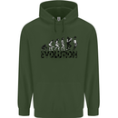 2 Tone Evolution Music 2Tone SKA Mens 80% Cotton Hoodie Forest Green