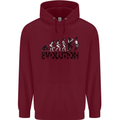 2 Tone Evolution Music 2Tone SKA Mens 80% Cotton Hoodie Maroon