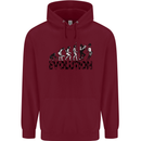 2 Tone Evolution Music 2Tone SKA Mens 80% Cotton Hoodie Maroon