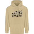 2 Tone Evolution Music 2Tone SKA Mens 80% Cotton Hoodie Sand
