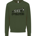 2 Tone Evolution Music 2Tone SKA Mens Sweatshirt Jumper Forest Green