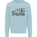 2 Tone Evolution Music 2Tone SKA Mens Sweatshirt Jumper Light Blue