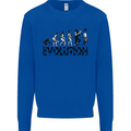 2 Tone Evolution Music 2Tone SKA Mens Sweatshirt Jumper Royal Blue