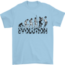 2 Tone Evolution Music 2Tone SKA Mens T-Shirt 100% Cotton Light Blue