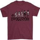 2 Tone Evolution Music 2Tone SKA Mens T-Shirt Cotton Gildan Maroon