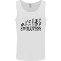 2 Tone Evolution Music 2Tone SKA Mens Vest Tank Top White