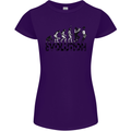 2 Tone Evolution Music 2Tone SKA Womens Petite Cut T-Shirt Purple