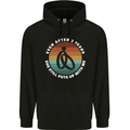 2 Year Wedding Anniversary 2nd Marriage Mens 80% Cotton Hoodie Black