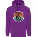 2 Year Wedding Anniversary 2nd Marriage Mens 80% Cotton Hoodie Purple