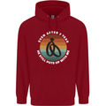 2 Year Wedding Anniversary 2nd Marriage Mens 80% Cotton Hoodie Red