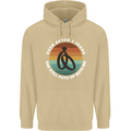 2 Year Wedding Anniversary 2nd Marriage Mens 80% Cotton Hoodie Sand