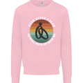 2 Year Wedding Anniversary 2nd Marriage Mens Sweatshirt Jumper Light Pink