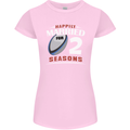 2 Year Wedding Anniversary 2nd Rugby Womens Petite Cut T-Shirt Light Pink
