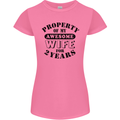 2nd Wedding Anniversary 2 Year Funny Wife Womens Petite Cut T-Shirt Azalea