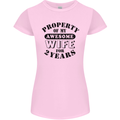 2nd Wedding Anniversary 2 Year Funny Wife Womens Petite Cut T-Shirt Light Pink