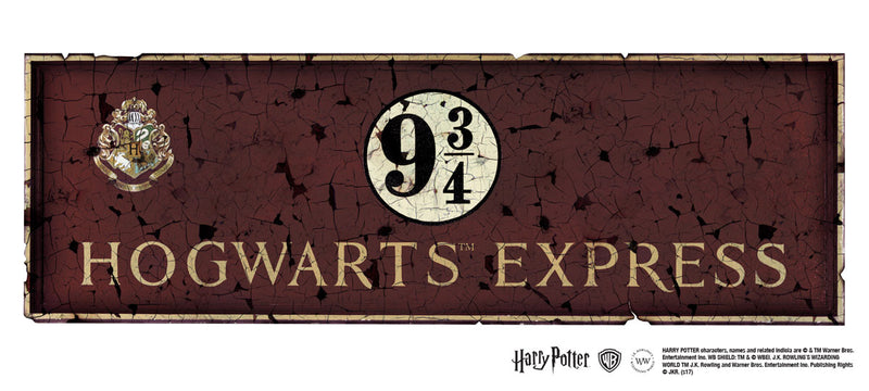 Harry potter hogwarts express platform 3/4 film white coffee mug cup