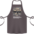 30 Year Old Banger Birthday 30th Year Old Cotton Apron 100% Organic Dark Grey