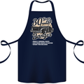 30 Year Old Banger Birthday 30th Year Old Cotton Apron 100% Organic Navy Blue