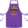 30 Year Old Banger Birthday 30th Year Old Cotton Apron 100% Organic Purple