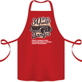 30 Year Old Banger Birthday 30th Year Old Cotton Apron 100% Organic Red