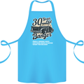 30 Year Old Banger Birthday 30th Year Old Cotton Apron 100% Organic Turquoise