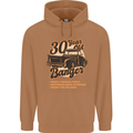 30 Year Old Banger Birthday 30th Year Old Mens 80% Cotton Hoodie Caramel Latte