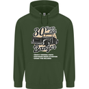 30 Year Old Banger Birthday 30th Year Old Mens 80% Cotton Hoodie Forest Green