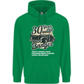 30 Year Old Banger Birthday 30th Year Old Mens 80% Cotton Hoodie Irish Green