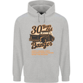 30 Year Old Banger Birthday 30th Year Old Mens 80% Cotton Hoodie Sports Grey