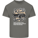 30 Year Old Banger Birthday 30th Year Old Mens Cotton T-Shirt Tee Top Charcoal