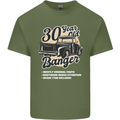 30 Year Old Banger Birthday 30th Year Old Mens Cotton T-Shirt Tee Top Military Green