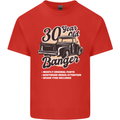 30 Year Old Banger Birthday 30th Year Old Mens Cotton T-Shirt Tee Top Red